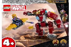 Konstruktorius LEGO® Marvel Geležinis žmogus Hulkbuster prieš Thanos 76263, 66 vnt.
