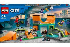 Konstruktorius LEGO City Gatvės riedlenčių parkas 60364, 454 vnt.