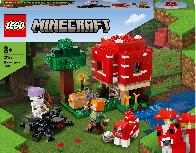 Konstruktorius LEGO® Minecraft® Grybų namelis 21179, 272 vnt.