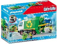 Konstruktorius Playmobil City Action Recycling Truck 71234, plastikas