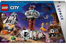 Konstruktorius LEGO® City Kosminė bazė ir raketos paleidimo aikštelė 60434