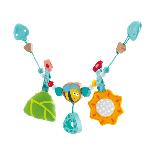 Žaislas vežimėliui Hape Bumblebee Pram Chain, įvairių spalvų