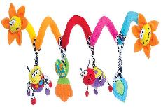 Žaislas vežimėliui Playgro Amazing Garden Twirly Whirly, įvairių spalvų