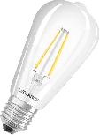 Lemputė Ledvance Keičiama LED, E27, šiltai balta, E27, 6 W, 806 lm