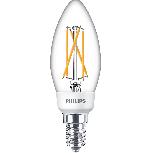 Lemputė Philips LED, B35, šiltai balta, E14, 5 W, 50 - 470 lm