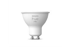 Lemputė Philips Hue LED, balta, GU10, 5.2 W, 400 lm