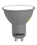 Lemputė LEDURO 3stars LED, PAR16, šiltai balta, GU10, 5 W, 400 lm