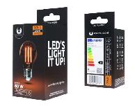 Lemputė Forever Light LED, A60, šiltai balta, E27, 8 W, 800 lm