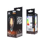 Lemputė Forever Light LED, ST64, geltona, E27, 8 W, 1020 lm
