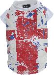 Marškinėliai DoggyDolly GB DD-T509-S, mėlyna/balta/raudona, S