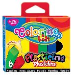 Plastilinas Colorino Kids 6 Colors 57400PTR, 6 vnt.