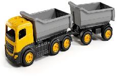 Žaislinė sunkioji technika Adriatic Pro Work Truck, geltona/pilka