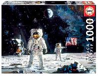 Dėlionė Educa Borras First Men On The Moon, 48 cm x 68 cm