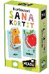 Stalo žaidimas Headu Montessori Baby Flashcards FI53078, Suomių