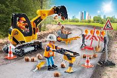 Konstruktorius Playmobil City Action Road Construction 71045, plastikas