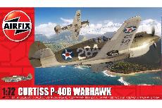 Konstruktorius Airfix Curtiss P-40B Warhawk A01003B, plastikas
