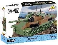 Konstruktorius tankas Cobi Klocki Armed Forces Leopard 1 3105, plastikas