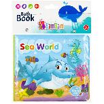 Kūdikio knygelė BamBam Sea World, įvairių spalvų
