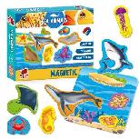 Magnetinis žaidimas Roter Kafer Sea Life Magnetic Puzzle RK2090-05, įvairių spalvų, 21 vnt.