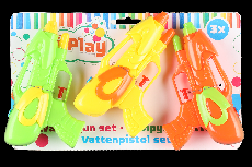 Žaislinis vandens pistoletas I-Play Play Water Gun Set 3 Pcs 615572, 16 cm
