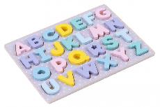 Lavinimo žaislas Iwood Alphabet Puzzle, 26 vnt.