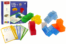 Kaladėlės Xinbida Magic Magnetic Tetris, įvairių spalvų, 7 vnt.