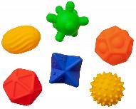 Lavinimo žaislas Hencz Toys Sensory Balls 885, 27.5 cm, įvairių spalvų, 6 vnt.