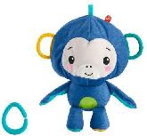 Lavinimo žaislas Fisher Price Monkey 2-in-1, mėlyna