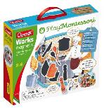 Magnetinis žaislas Quercetti Play Montessori Work Magnetic 60483, EN, įvairių spalvų