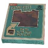 Lavinimo žaislas Mensa Extra Piece Puzzle 016868, ruda, 12 vnt.