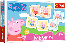 Stalo žaidimas Trefl Peppa Pig Memos 02491T