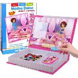 Magnetinis žaislas Smily Play Fashion lady SP82938, 4 cm, įvairių spalvų, 73 vnt.