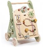 Stumiamas žaislas Tiny Love Educational Pusher, 45.5 cm, ruda/žalia