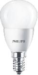 Lemputė Philips LED, P45, šiltai balta, E14, 5 W, 470 lm