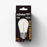 Lemputė Visional 01-958 LED, A60, šiltai balta, E27, 1 W, 100 lm