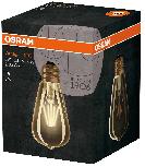 Lemputė Osram LED, ST64, geltona, E27, 4 W, 380 lm