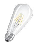 Lemputė Osram LED, ST64, šiltai balta, E27, 6.5 W, 806 lm