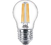 Lemputė Philips LED, P45, šiltai balta, E27, 60 W, 806 lm