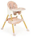 Maitinimo kėdutė EcoToys Feeding Chair, rožinė