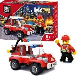 Konstruktorius Blocki My Fire Fire Truck With Lift 514507, plastikas