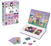 Magnetinis žaislas Janod Magneti Book Girls Costumes J02718, 26 cm, įvairių spalvų