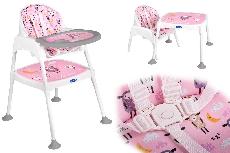 Maitinimo kėdutė RoGer, rožinė
