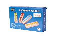 Lavinimo žaislas Knobbed Cylinder IKONKX6290, įvairių spalvų