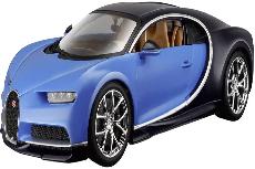 Žaislinis automobilis Bburago Bugatti Chiron 275724, mėlyna/juoda