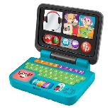 Interaktyvus žaislas Fisher Price Lets Connect Laptop HHX33, 25.4 cm, lenkų