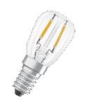 Lemputė Osram LED, T26, šiltai balta, E14, 2.2 W, 110 lm