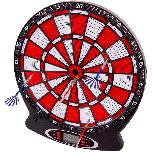 Smiginio taikinys Enero Electronic Dart Target, balta/juoda/raudona, 20 mm