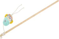 Žaislas katėms su katžole Zolux Enjoy Kali Rod Fish 580737VER, žalias, 40 cm