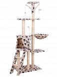 Kačių draskyklė GoodHome Cat Tree House Tree Bed, 39.5 cm x 45.4 cm x 138 cm