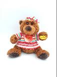 Interaktyvus pasakorius Dream Makers Teddy Bear MCHNU01, 30 cm, ruda/įvairių spalvų